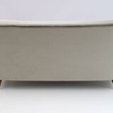 Canapé en velours moderne du milieu du siècle attribué à Gio Ponti pour ISA, années 1950