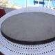 Set Vintage Metal inlaid Faux wood