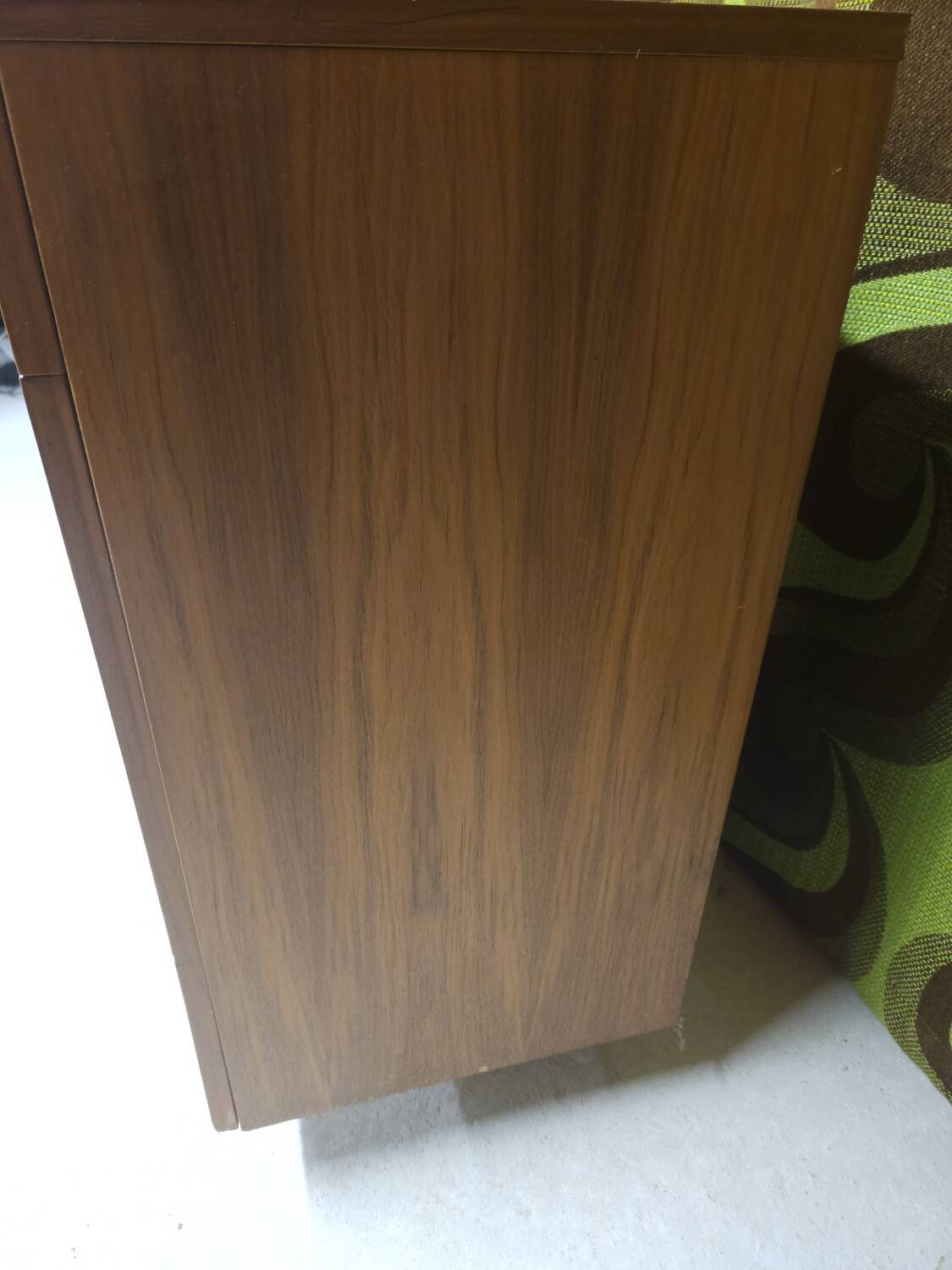 Low teak sideboard, 1970s