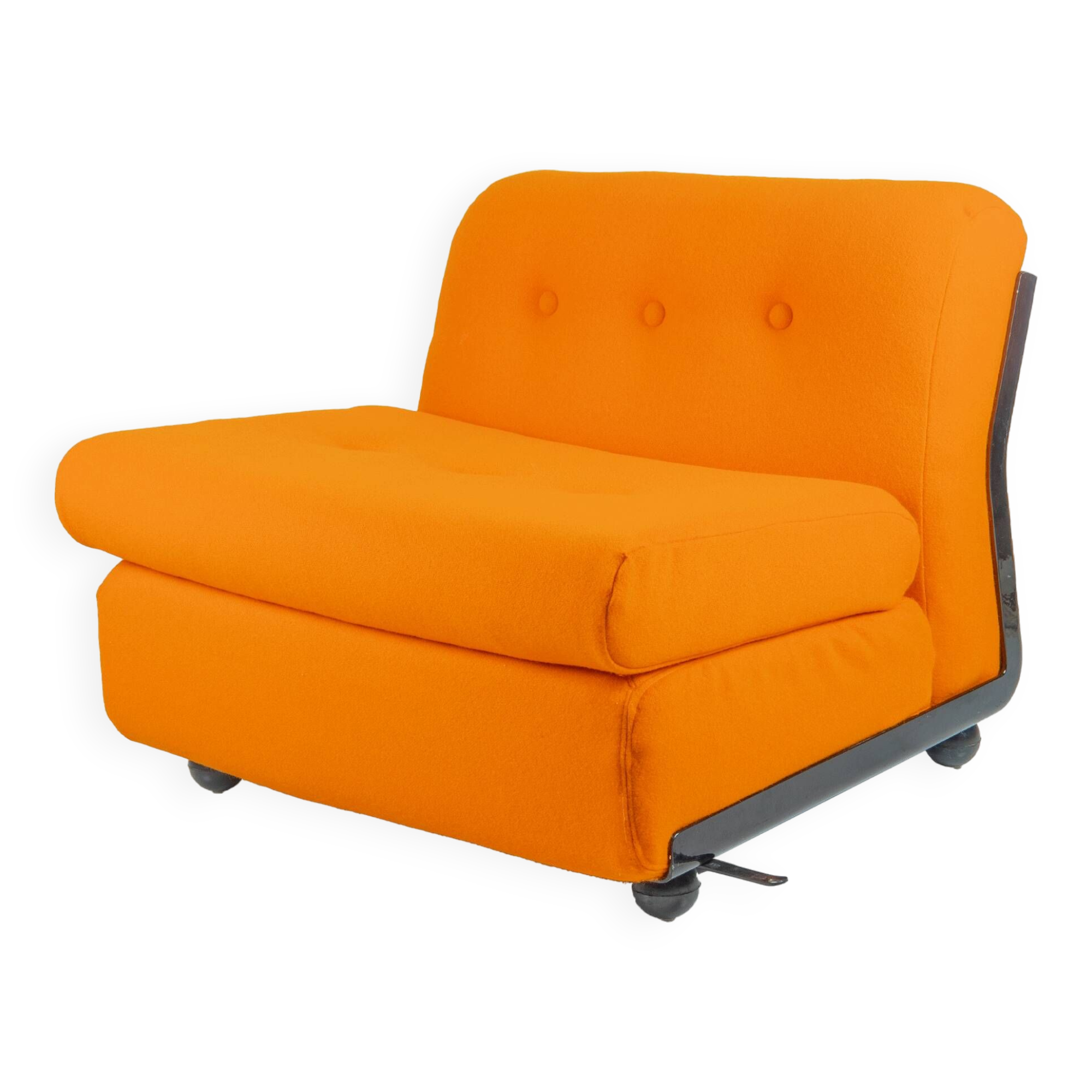 Orange Amanta Sofa by Mario Bellini for B&B Italia