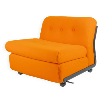 Orange Amanta Sofa by Mario Bellini for B&B Italia