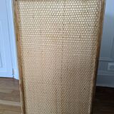 Rattan and wicker chest of drawers