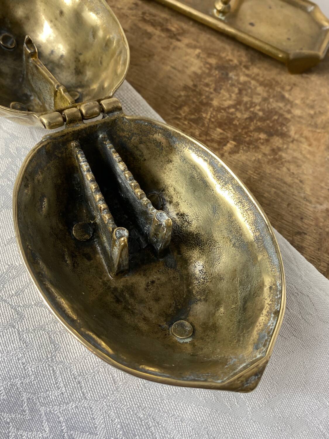 Huge brass nut