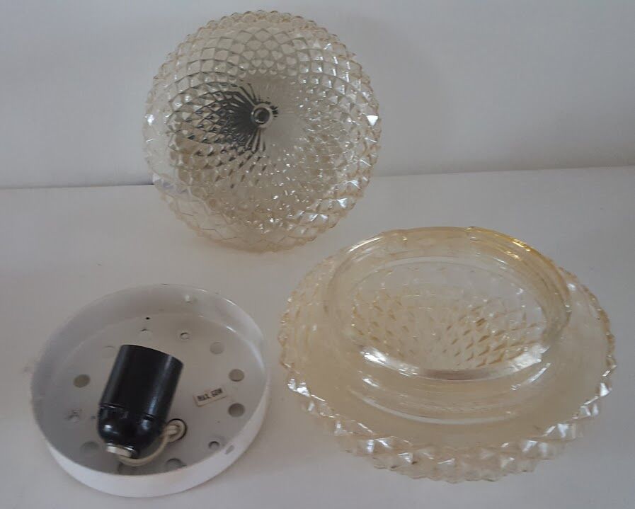 Pair of ceiling lights