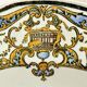 6 assiettes creuses Gien les enfants au pressoir Dionysos 1938/1960