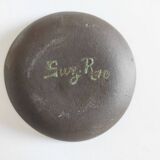 Empty ceramic pocket cup signed Suz