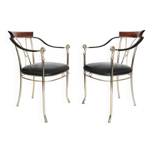 Paire de fauteuils par - designer