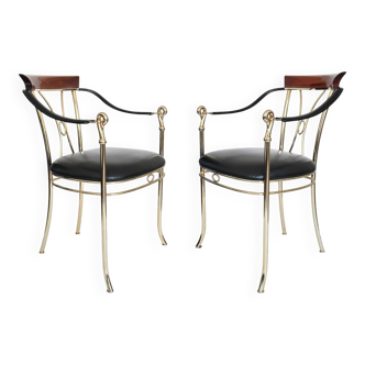 Pair of armchairs by designer Vidal Grau, Spain from the 1980s/90s.