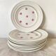 St Amand dessert plates, Roses