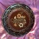 Plate in Alsatian artisanal pottery signed Henri Siegfried soufflenheim vintage