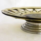 Art Deco footed coupe dish