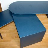 Table basse années 80 3 plateaux pivotants