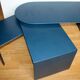 Table basse années 80 3 plateaux pivotants