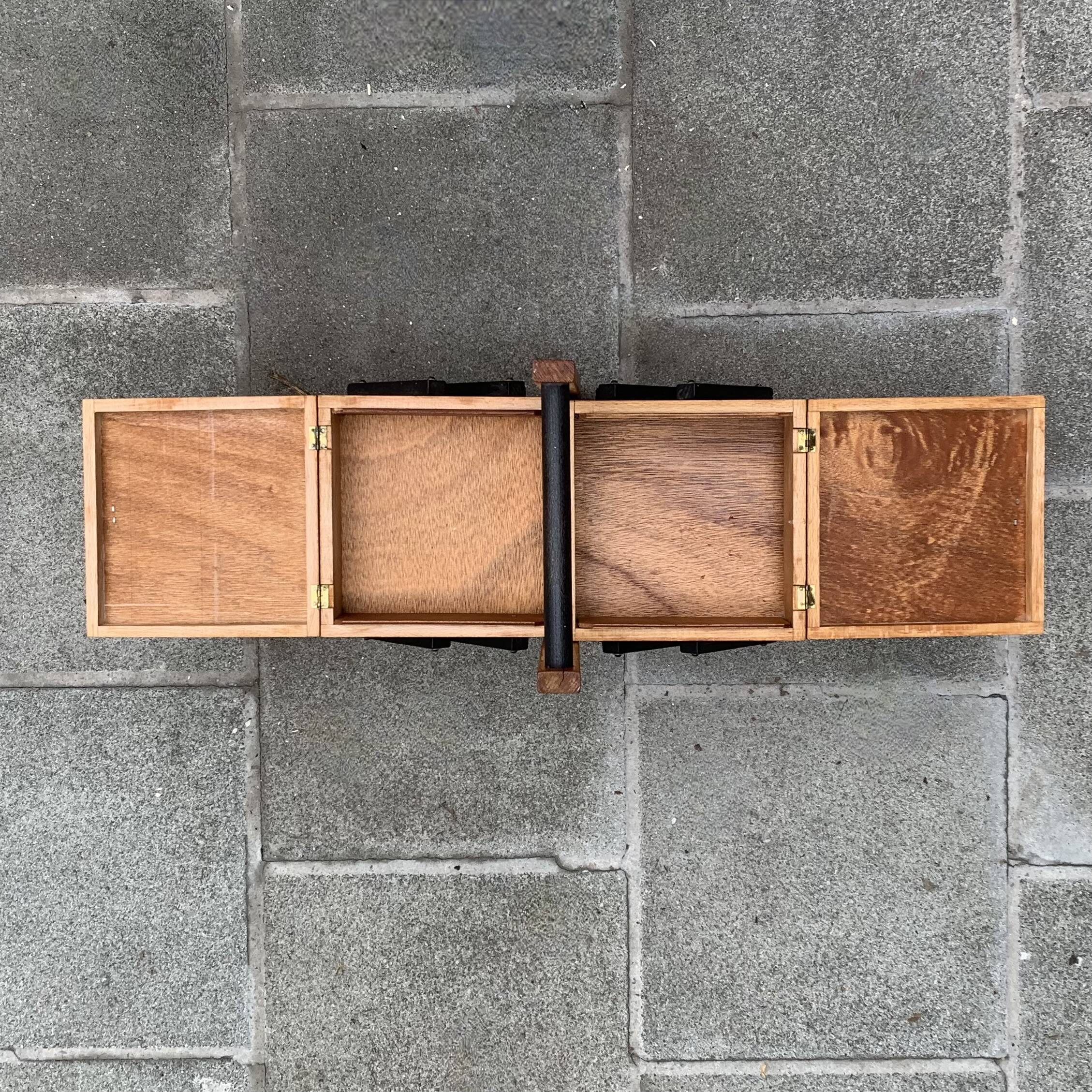 Worker - vintage wooden sewing box