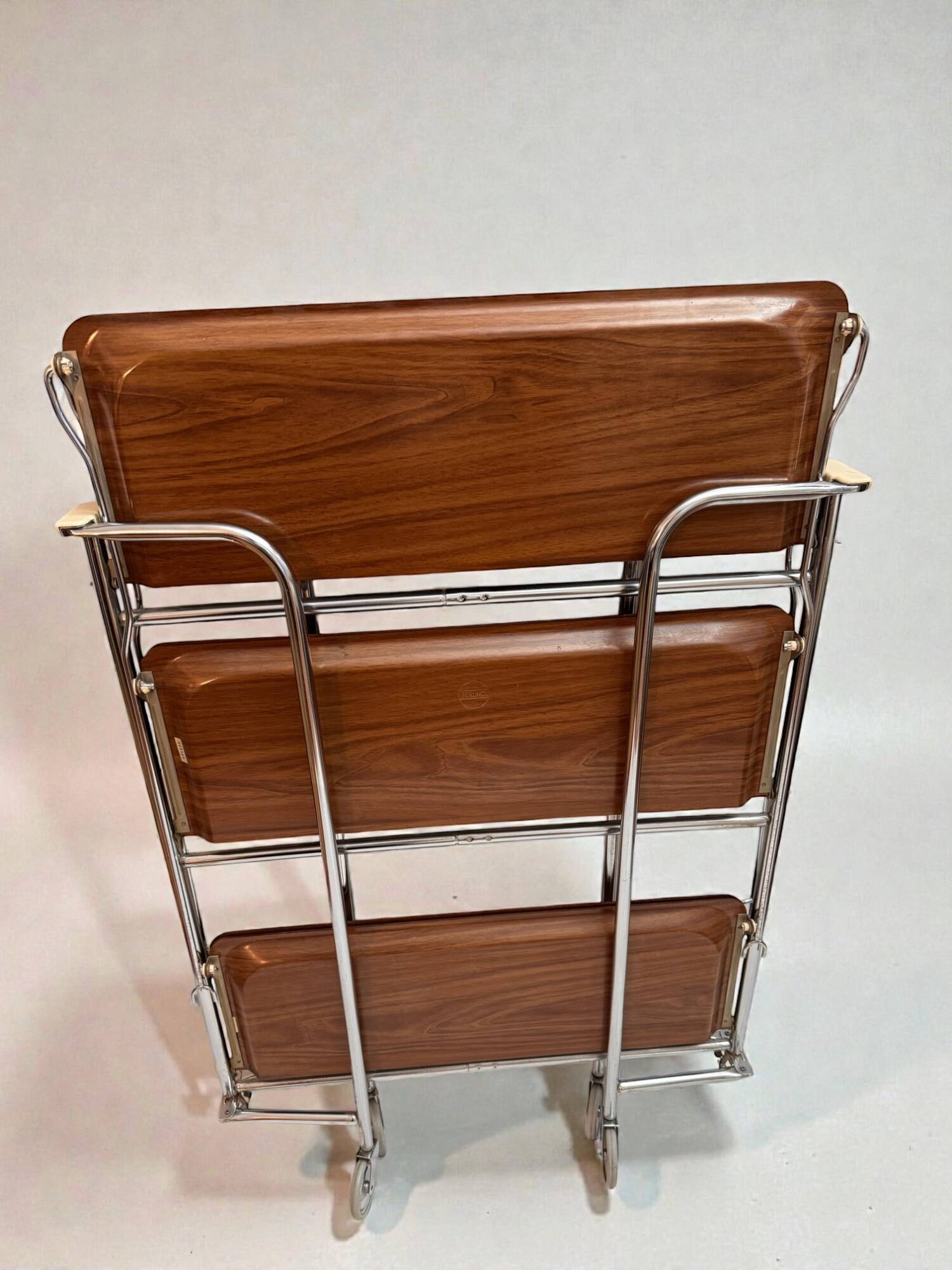 Rare Bremshey Gerlinol Dinett dessert trolley with 3 shelves - 1970
