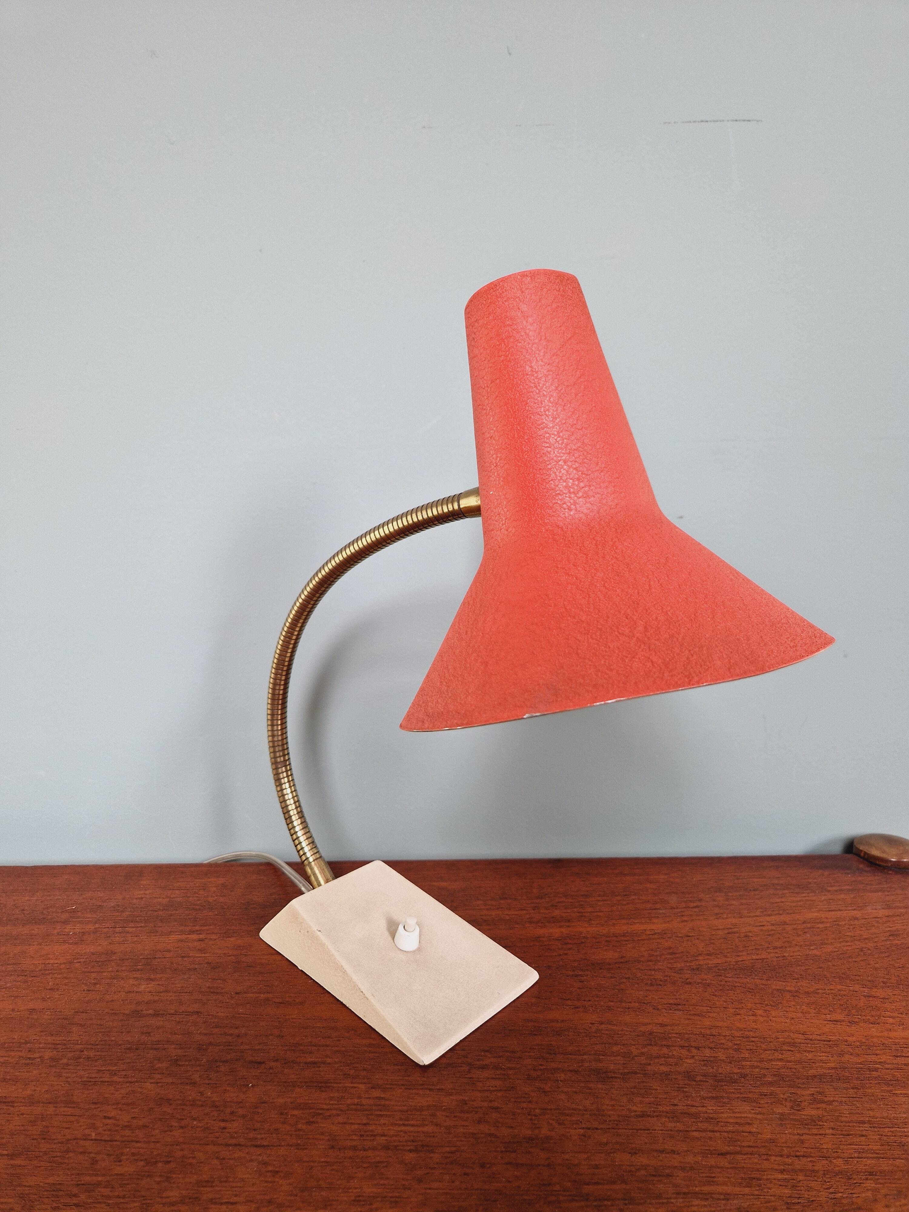 Vintage metal desk lamp, SIS (Germany), 1960s