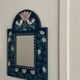 Scandinavian mirror 28x38cm