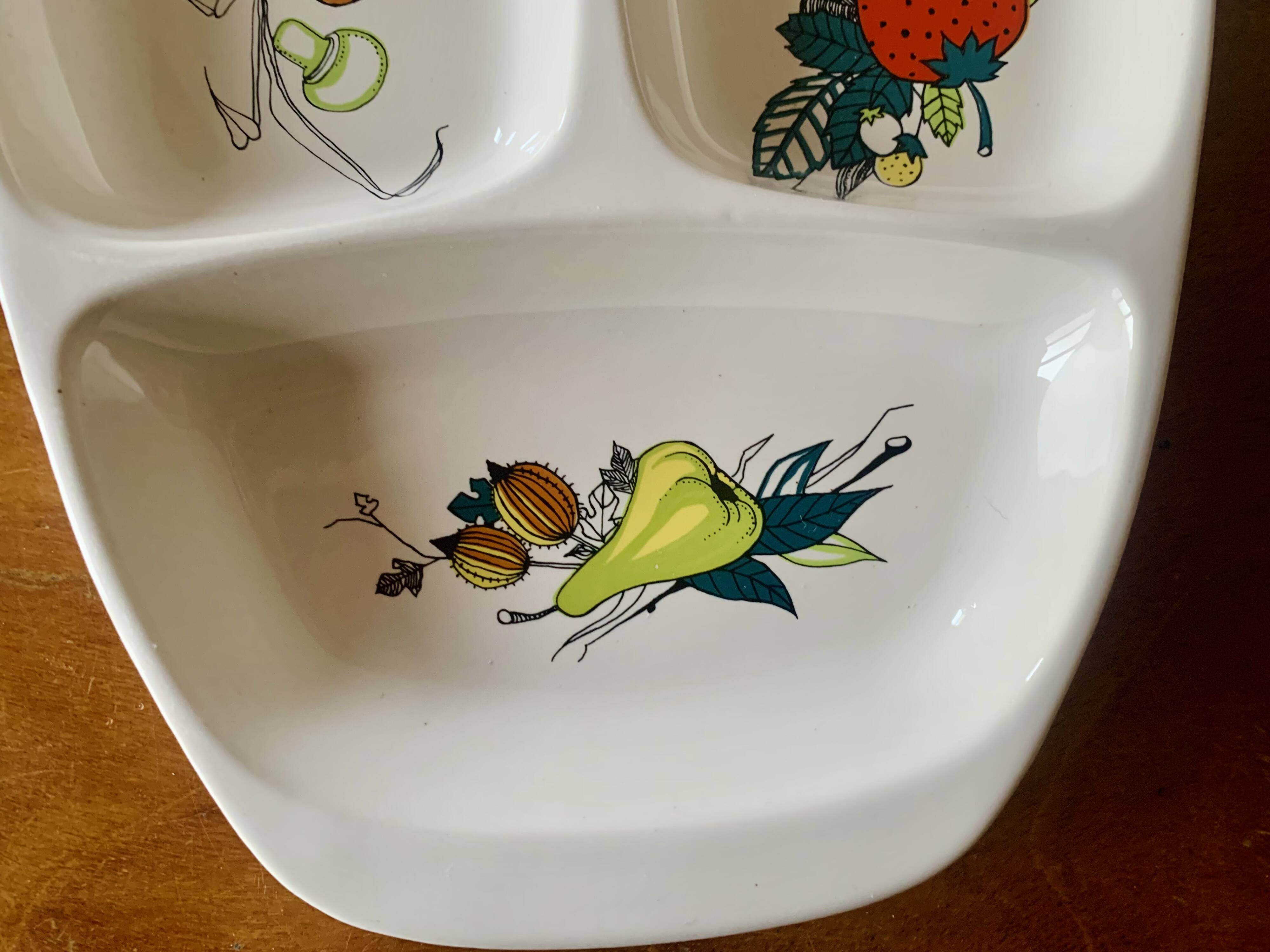 Villeroy and Boch Primabella - Vintage ceramic dish for appetizers and small hors d'oeuvres