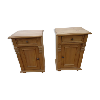 Pair of jam bedside tables