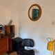 Minimalist brown mirror, 1960s