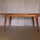 Vintage extendable rectangular table 50s