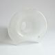 Orchid vase in milky Murano glass by Base2, Italy 1970