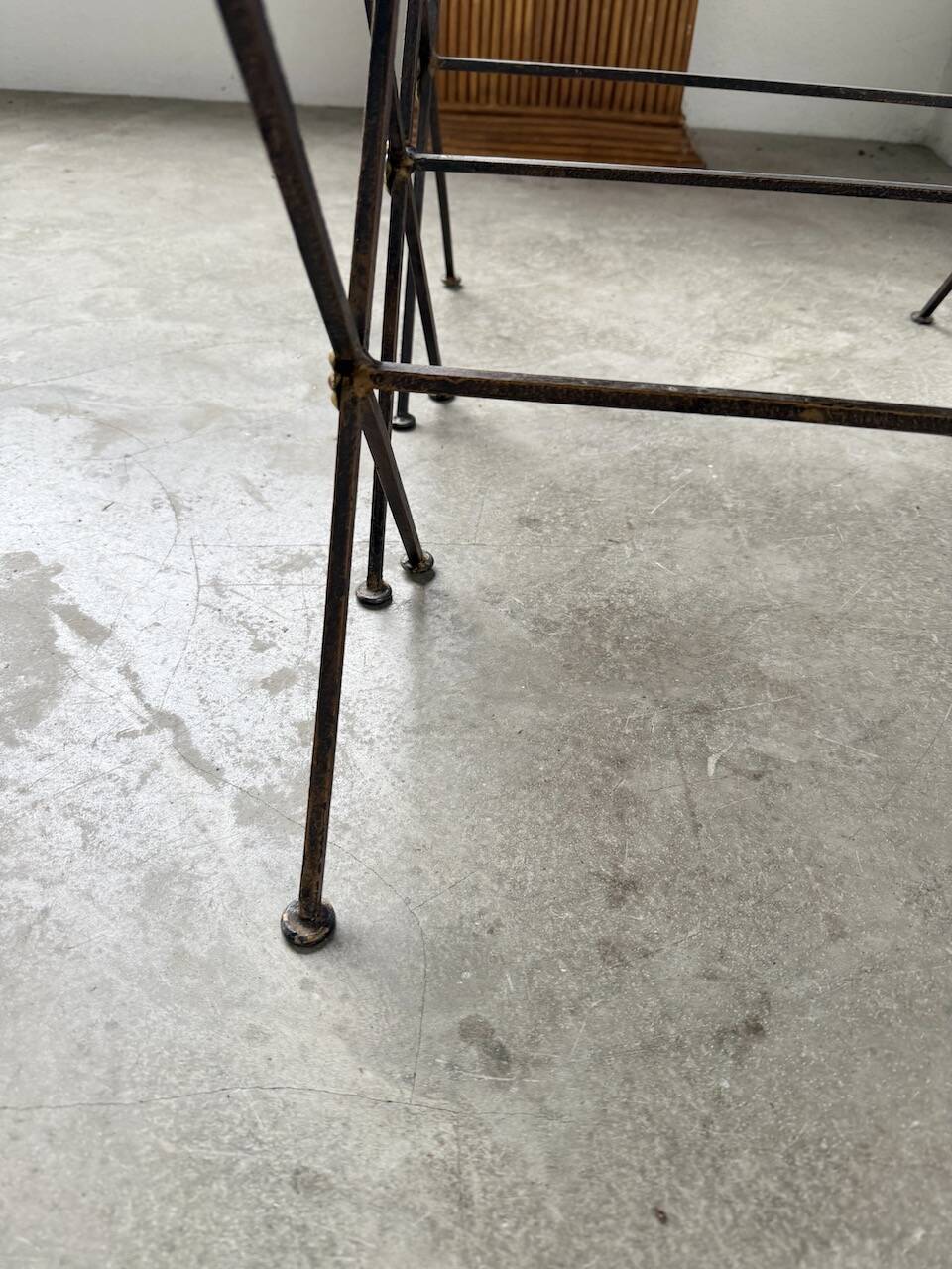 Adnet 1950s nesting tables trio