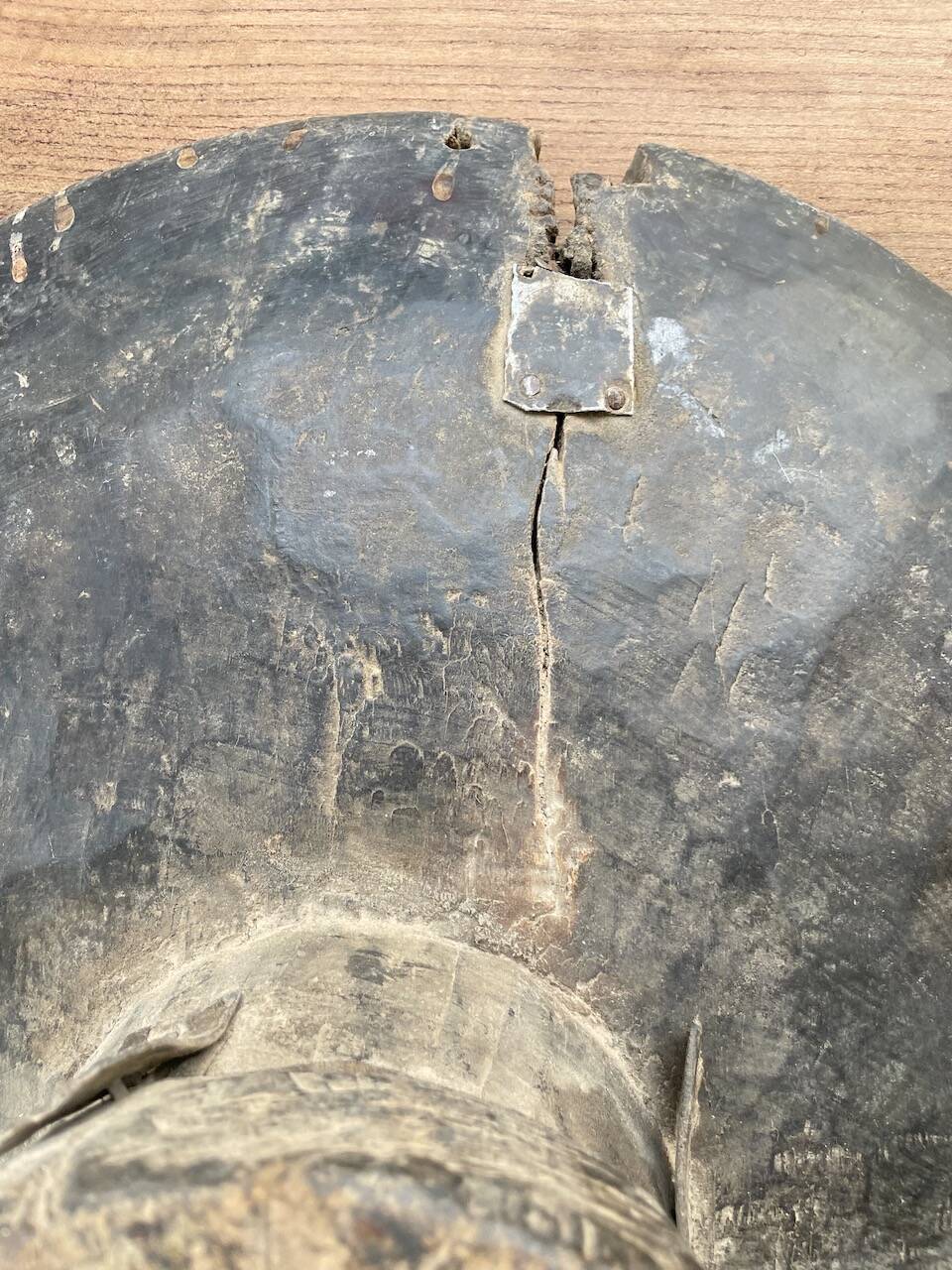 XL wooden Tuareg dish