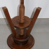Tripod wood screw stool 1950
