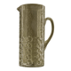 Vintage glass bubble-blown jug from the 1970s.