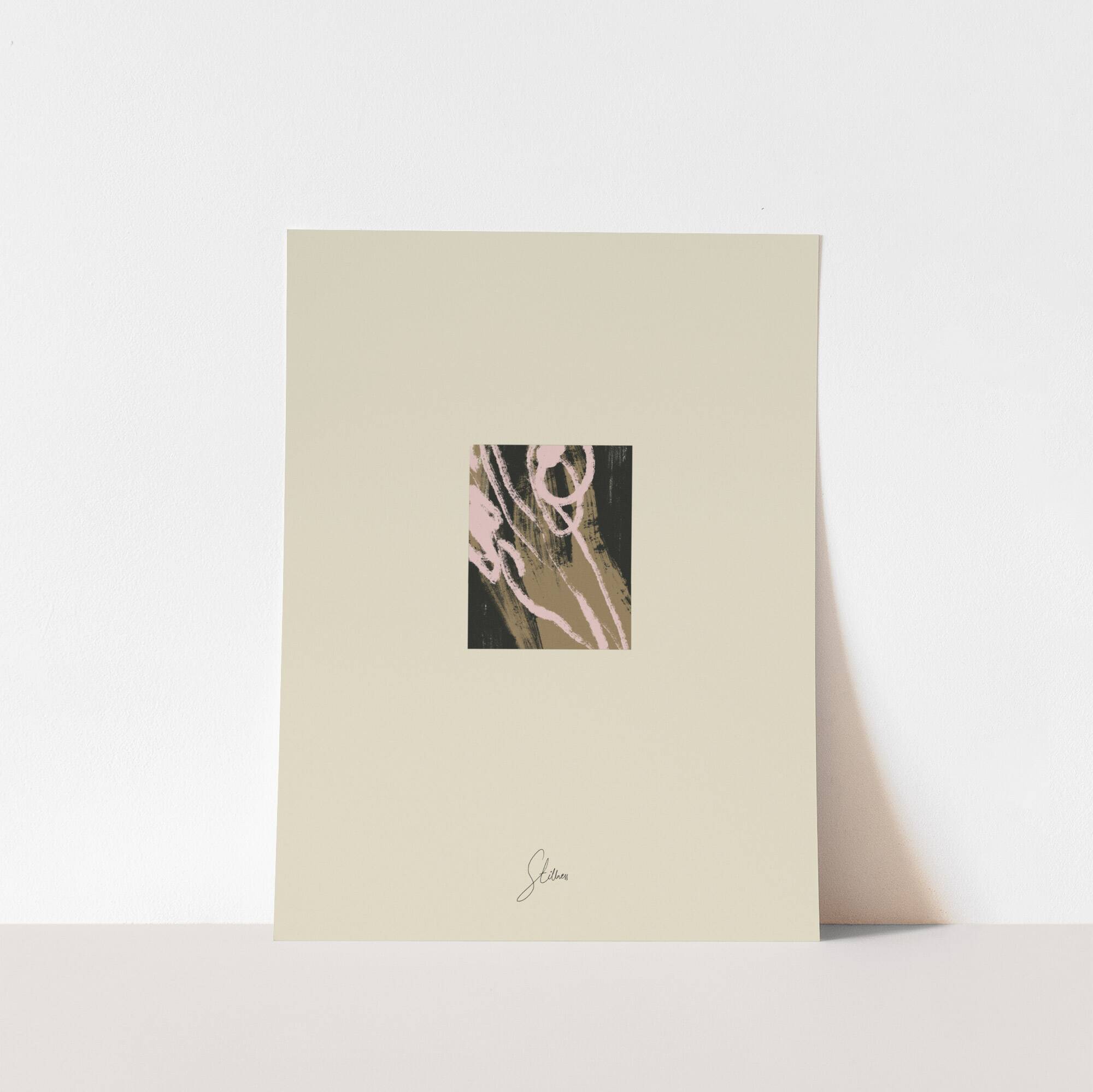 Abstract modern giclee print, 50x70cm