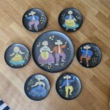 Service assiettes Vallauris