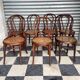 Set of 7 Thonet bistro chairs
