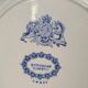 Set of 4 antique English plates – Etruscan Border model