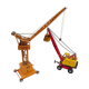 Toys old 2 cranes tole year 50