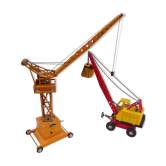 Toys old 2 cranes tole year 50