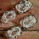 Daum crystal salt and pepper shaker duo