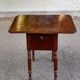 Victorian bedside table with shutters and drawers