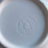 Vintage 80s flower soup plates