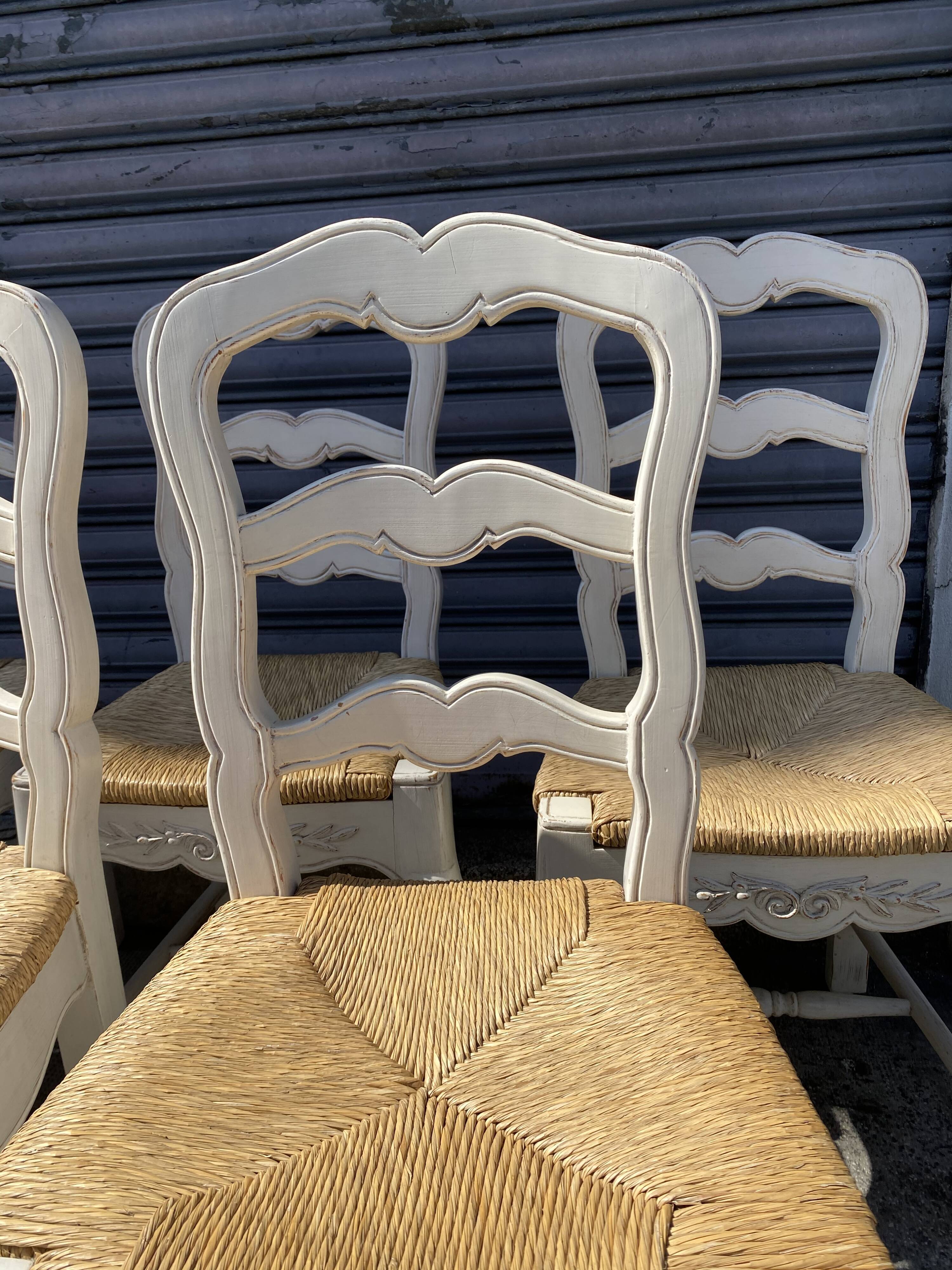 6 Romance Country corner chairs