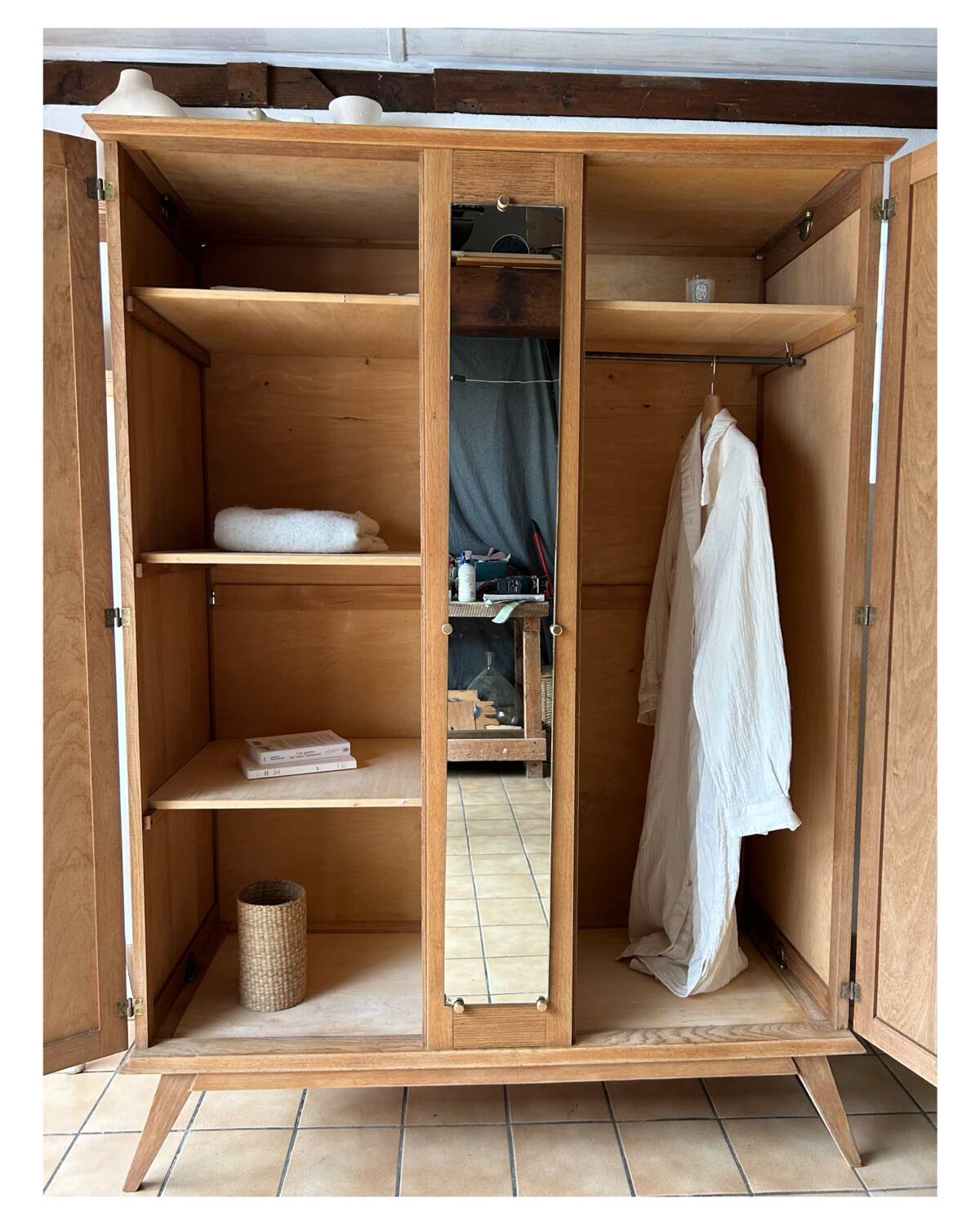 Vintage Parisian wardrobe