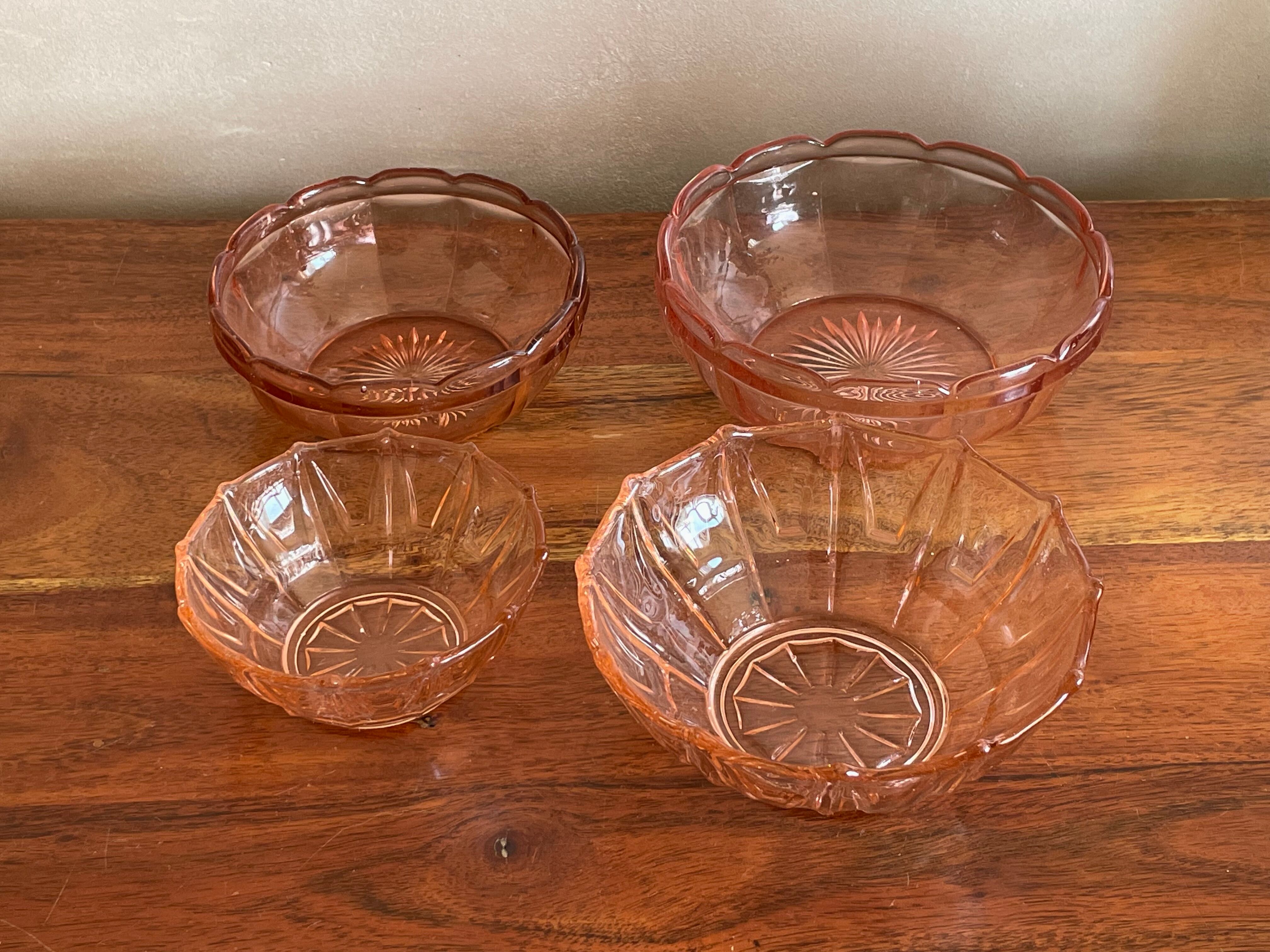 Pink Cups in Reims glass