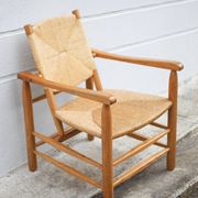 Charlotte Perriand armchair model 21 Chamrousse, French designer armchair