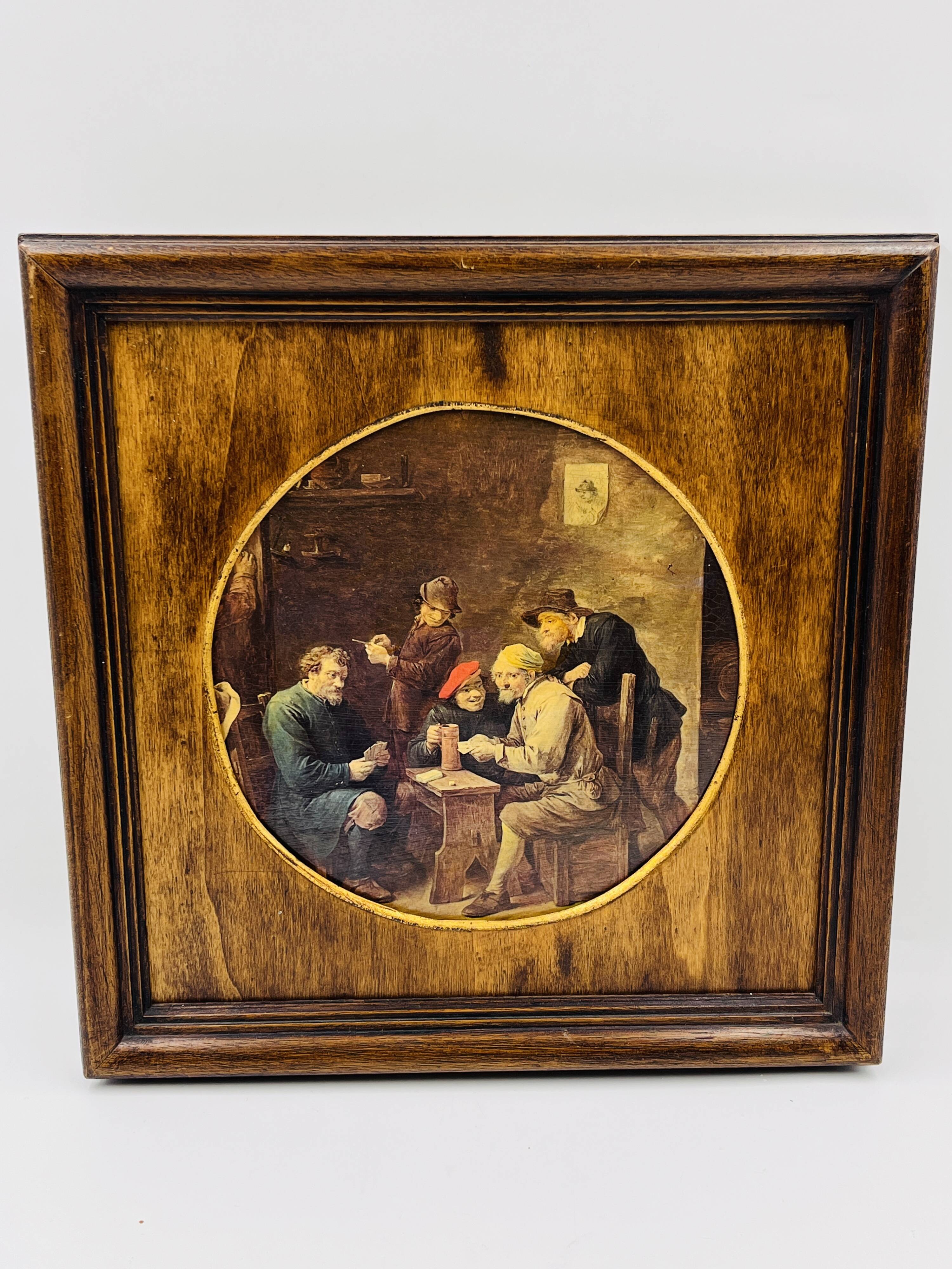 Reproduction duo by David Teniers