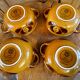 Set of Ochre Villeroy & Boch Soup Bowls and Plates from the Picnic Series