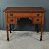 Small Oak Desk, Victorian Period, England – Late 19th Century