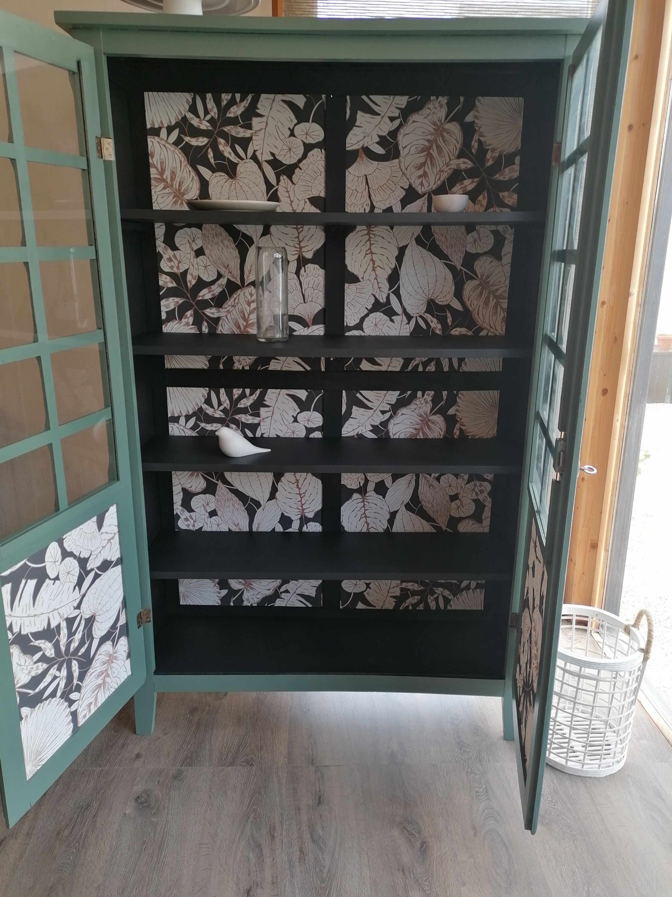 Parisian glazed wardrobe