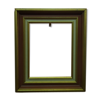 Golden edging wood frame