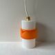 Batch of vintage opaline suspensions 70s