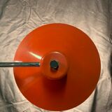 Desk lamp design 1970 pop orange